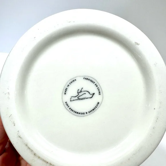 ANTHROPOLOGIE “N” CLASSIC MONOGRAM INITIAL COFFEE MUG - Picture 5 of 7